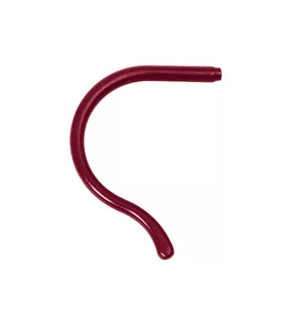 Sport temple tips kids wine red 1pair, length 75 mm