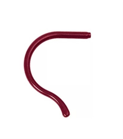 Sport temple tips adult wine red 1pair, length 90 mm