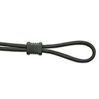 Specs cord with stopper, black 10pcs