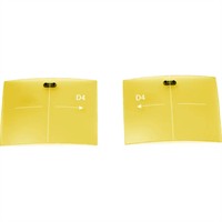 Lenses Size L yellow (70%) polarized Rhodes 71x55 mm