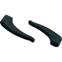 Non-slip temple ends, 4.3 x 2.8 mm Grey green 5 pairs