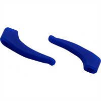 Non-slip temple ends, 4.3 x 2.8 mm Denim blue 5 pairs