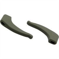 Non-slip temple ends, 4.3 x 2.8 mm Sage  5 pairs
