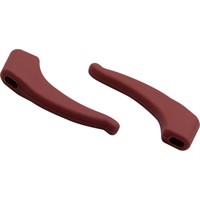 Non-slip temple ends, 4.3 x 2.8 mm Redwood 5 pairs