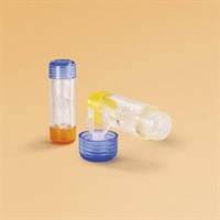 Contact lens cases for hard lenses