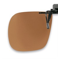 Polarized Flip up brown 60x52mm  (75-80%) 3pcs