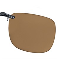 Polarised Clip on brown (75-80%) 52-42 for metal frames