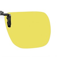 Polarised Flip Up Extra Slim 65x56mm, Yellow (35%) 1 pc