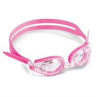 Swimming goggles for kid pink-with plano lenses