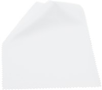 Microfibre cloth optilux White 10 x 15 cm ZIG-ZAG-CUT