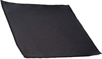 Microfibre cloth optilux Black 20 x 20 cm SEWN EDGE