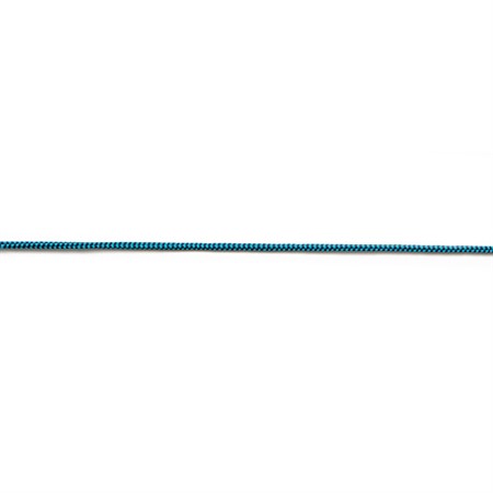 Elastic cord striped 4 pcs, Turquoise, 65 cm