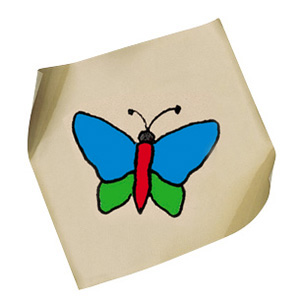Occlusion foil butterfly