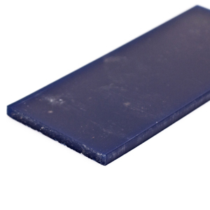 Plastic material, blue 6.0mm 2pcs