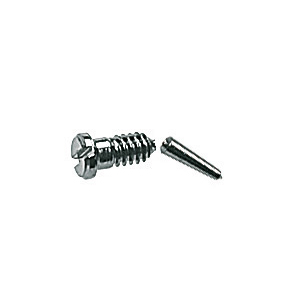 Screw hinge steel silv. 1.3-6.5  100 pcs