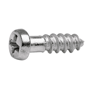 Screw hinge steel silver 1,6 50 pcs
