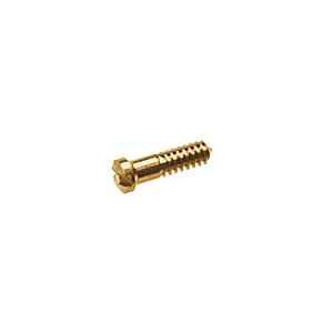 Screw/pad gold 1,0 mm 100 pcs