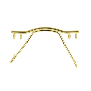 Bridge for sleeve frames, gold 1ST