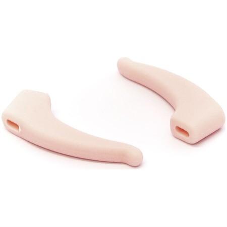 Non-slip temple ends, 4.3 x 2.8 mm Nude 5 pairs