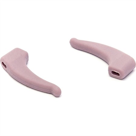 Non-slip temple ends, 4.3 x 2.8 mm Blush 5 pairs