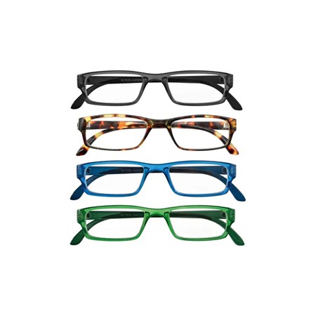 ACTION SET-  24 pcs shiny colors plastic 49-18