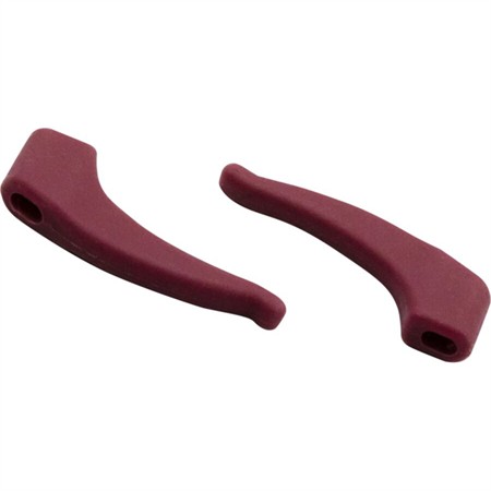 Non-slip temple ends, 4.3 x 2.8 mm Dusky pink 5 pairs