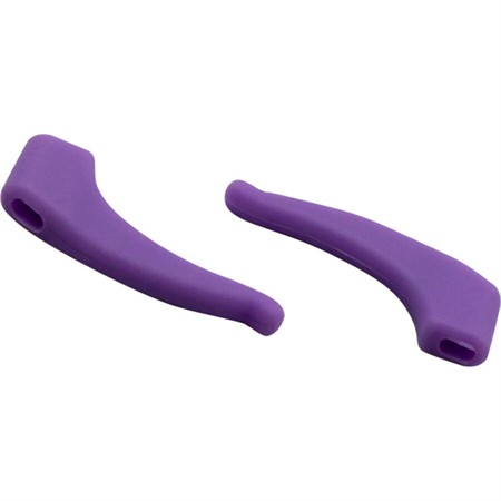 Non-slip temple ends, 4.3 x 2.8 mm Dark lilac 5 pairs