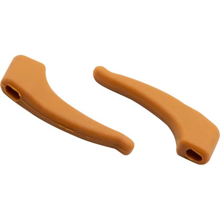 Non-slip temple ends, 4.3 x 2.8 mm Golden Brown 5 pairs