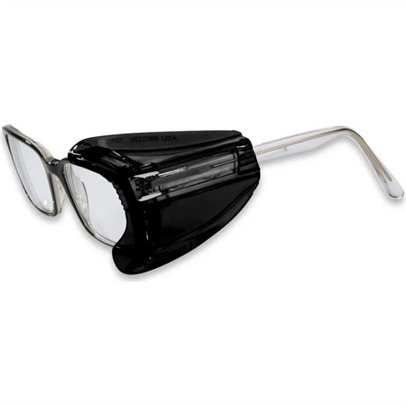 Sideshield universal plastic flexible black.1p