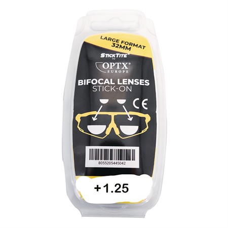 StickTite Reading Lens +1.25 dpt 32mm 1 pair 32x16 mm