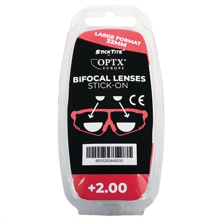StickTite Reading Lens +2.00 dpt 32mm 1 pair 32x16 mm