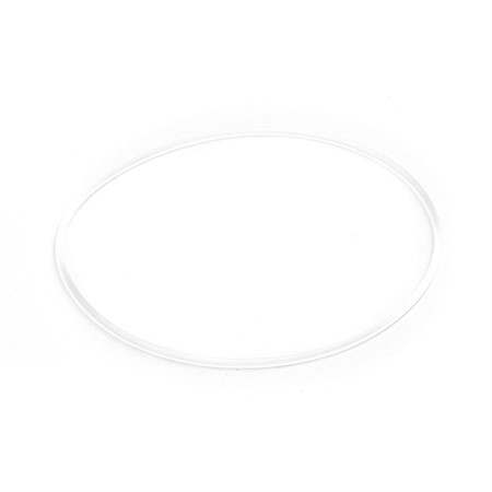 Lens ring 27 mm/0.5 mm silicone transparent 10pcs