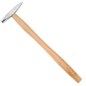 Hammer f.rivets, wooden handle
