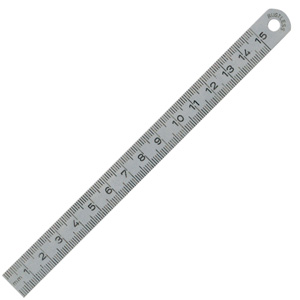 Steel ruler  150mm