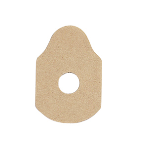 Adhesive block. pads for half eye, 3M/411, 500 pc
