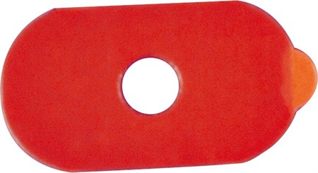 Adhesive blocking pads f. hydrophobic lenses, 17mm 1.000 pcs