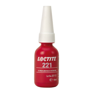 Loctite 221 screw securing low firmness 10ml