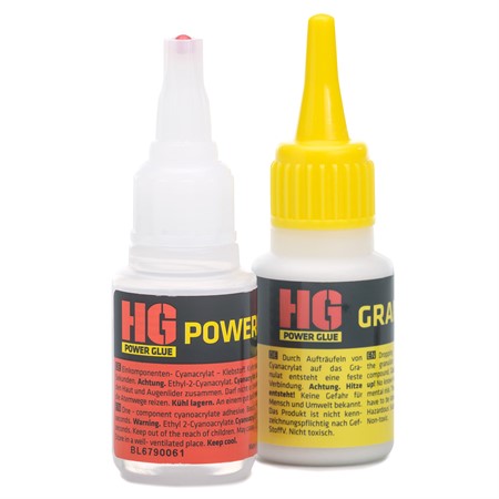 HG Power Glue, Glue 20g & Granulate 40g