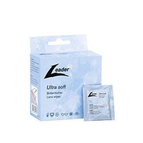 Leader Ultra soft lens wipes, 1 unit (20 boxes with each 30 wipes)