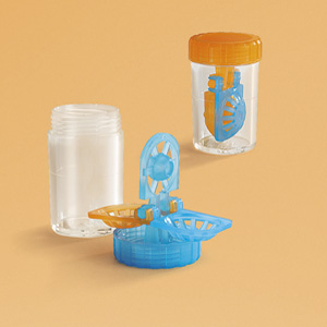 Contact lens cases standard