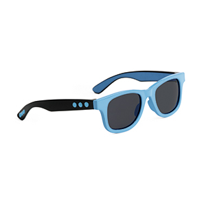 Kids sunglasses plastic neon blue 45-19