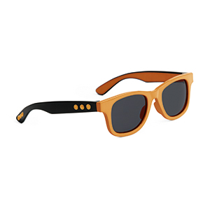Kids sunglasses plastic neon orange 45-19