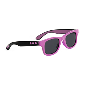 Kids sunglasses plastic neon fuchsia 45-19