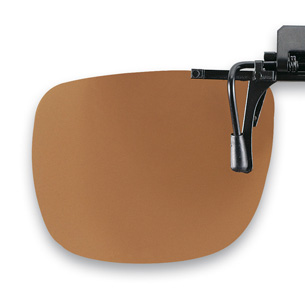 Polarized Flip up brown 54x43mm  (75-80%) 3pcs