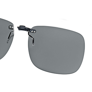 Polarized Clip-on grey (75-80%) 52x42 for plastic frames