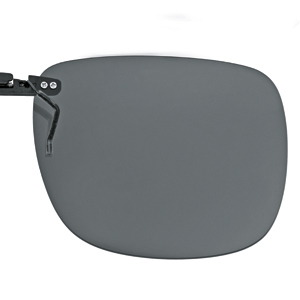 Polarized Clip on grey (75-80%) 62x52 for plastic frames