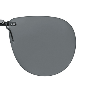 Polarized Clip on grey (75-80%) 62x54 for plastic frames