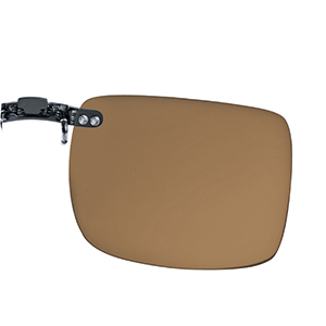 Polarised Clip on brown (75-80%) 48x40 for metal frames