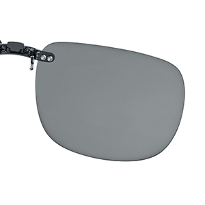 Polarised Clip on grey (75-80%)  56x46 for metal frames