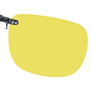Polarised Clip on yellow 62x52mm (35%)